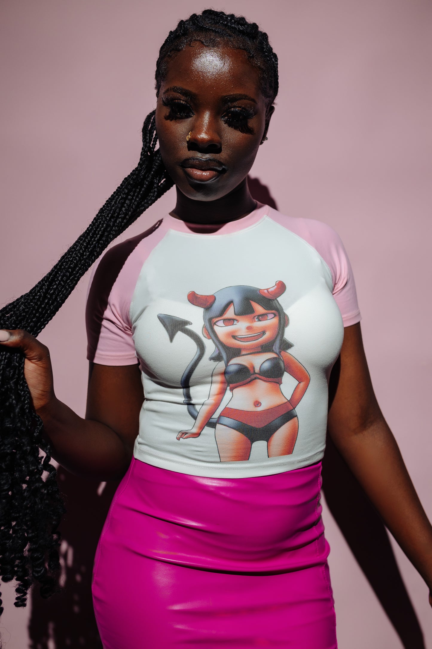 Devil Undisguised crop top