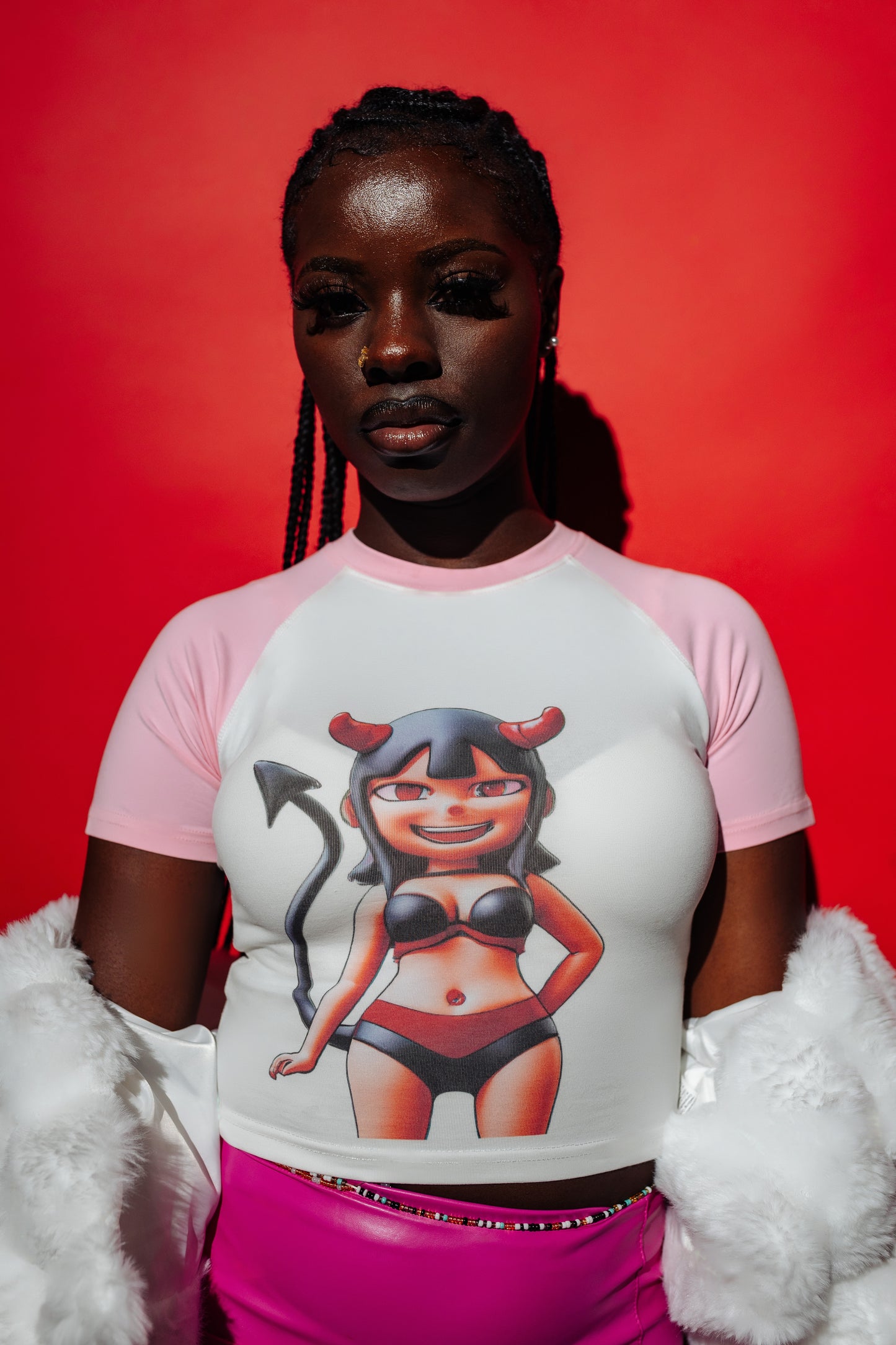 Devil Undisguised crop top