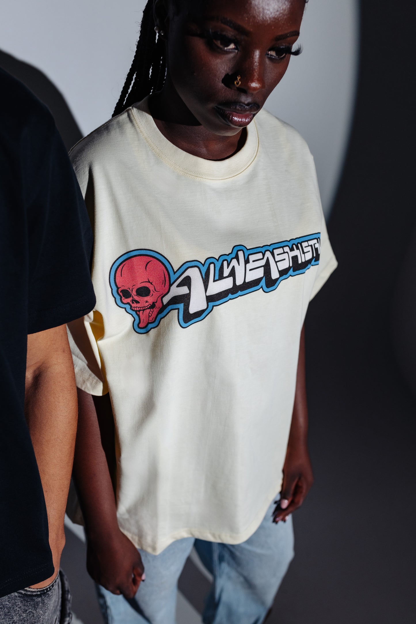 ALWEASKISTRUST logo T-shirt